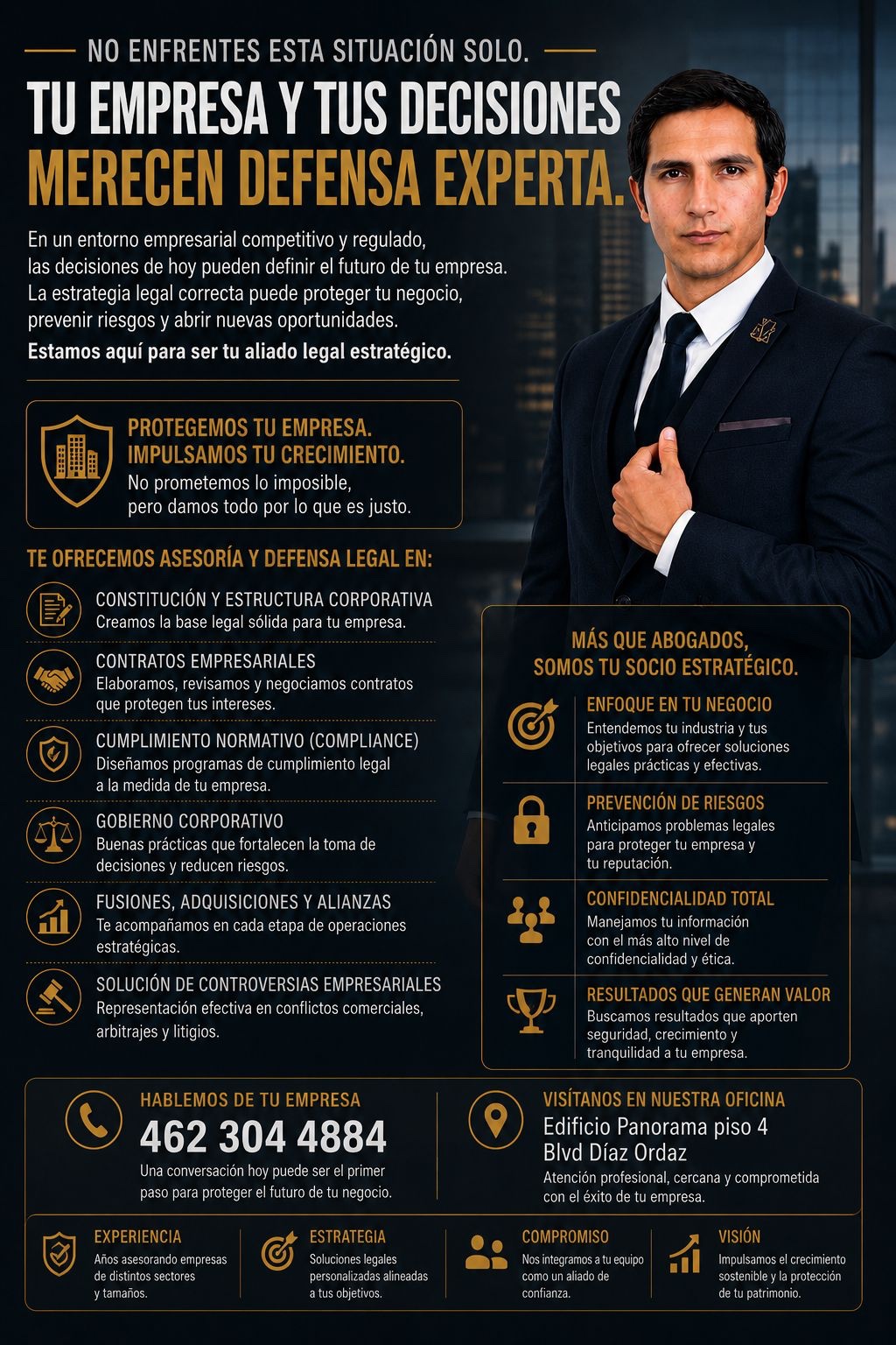 Servicios en derecho corporativo de Jackson & Asociados
